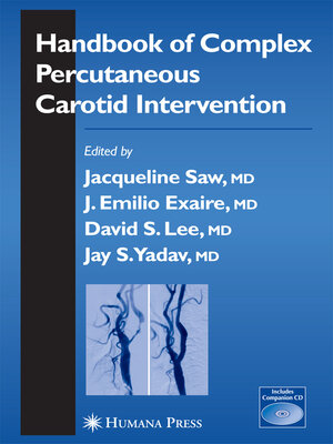 cover image of Handbook of Complex Percutaneous Carotid Intervention